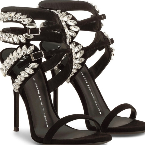 Giuseppe Zanotti Shoes - Giuseppe Zanotti rhinestone heels - NWOT